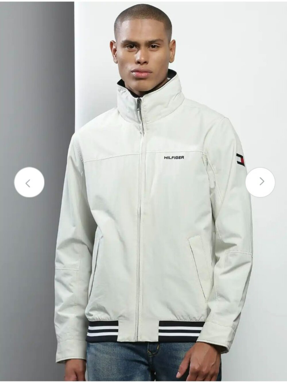 Tommy Hilfiger Bomber Jacket Large - Picture 14 of 16